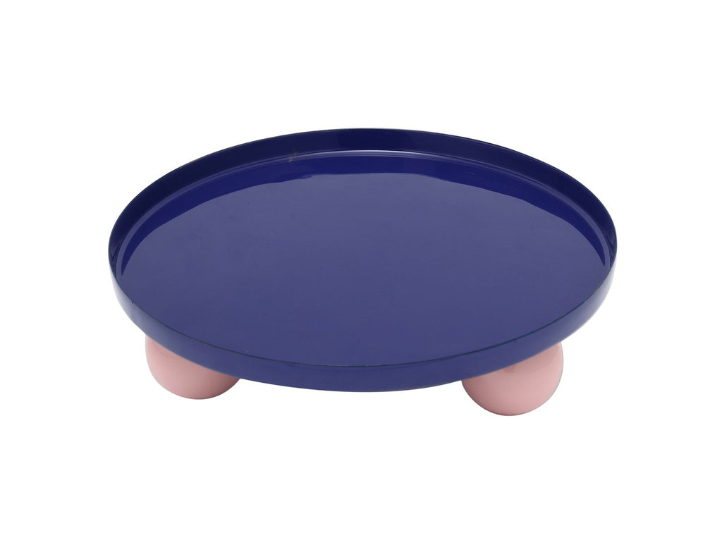 Dienblad Dubbel Funky Rond Groot