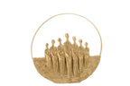 J-Line Figuren 7Delig Cirkel Poly Goud