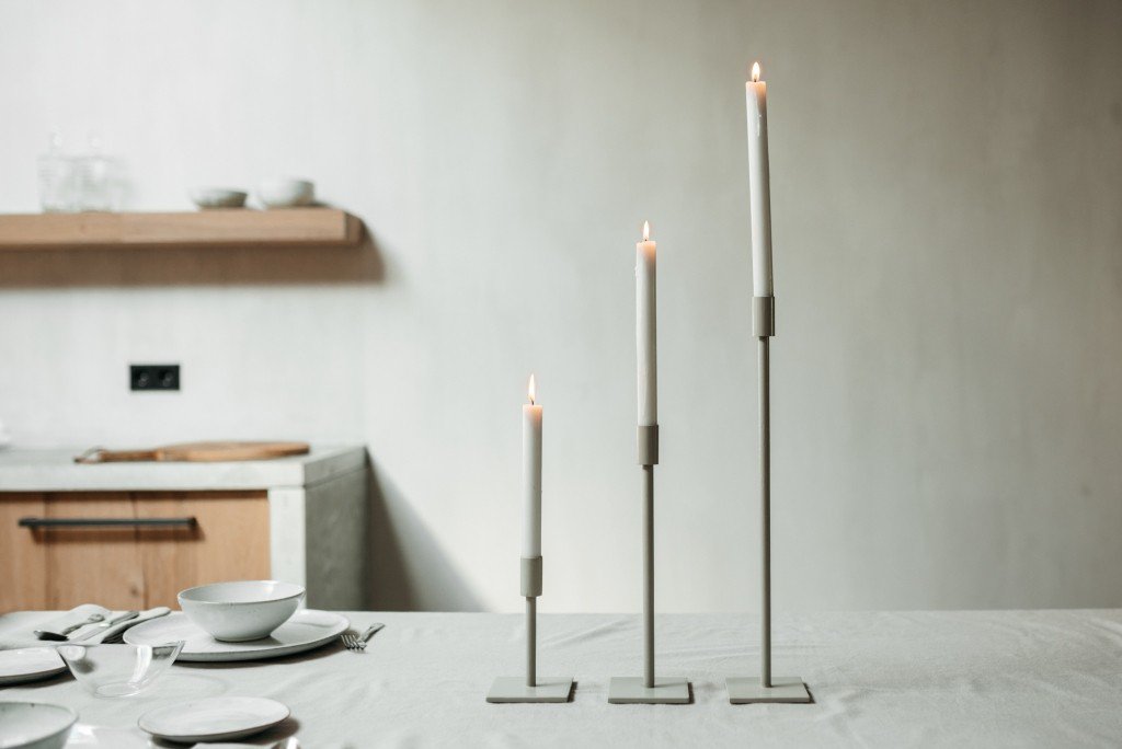 Leeff Giftbox Candle Holders grey - Speciaal voor jou