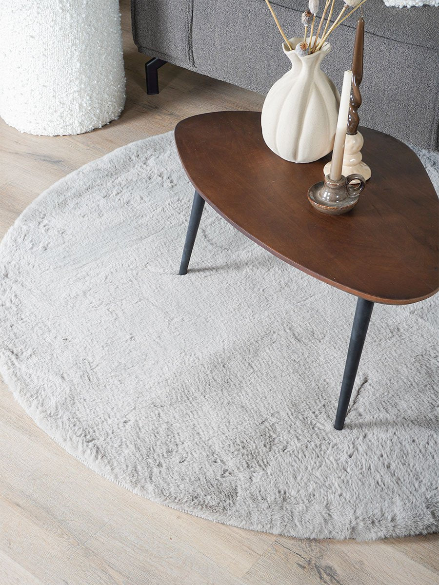 Vloerkleed Velluto Nature - Rond ø230 cm