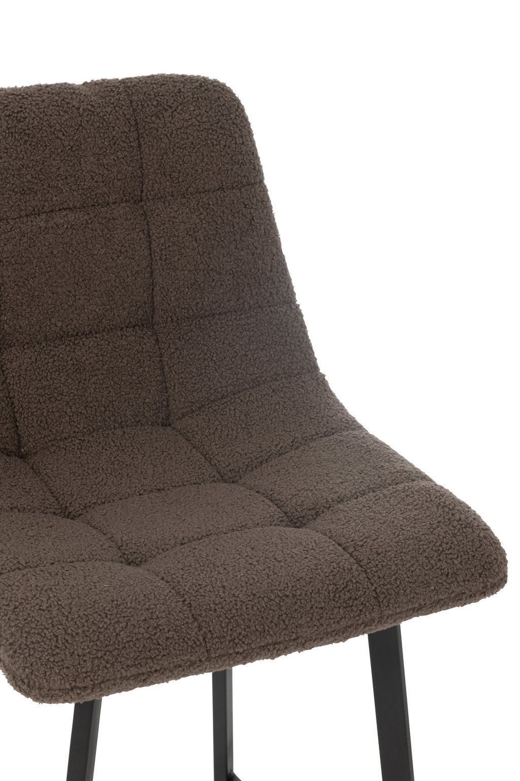 J-Line Barstoel Kent Metaal/Polyester Bruin
