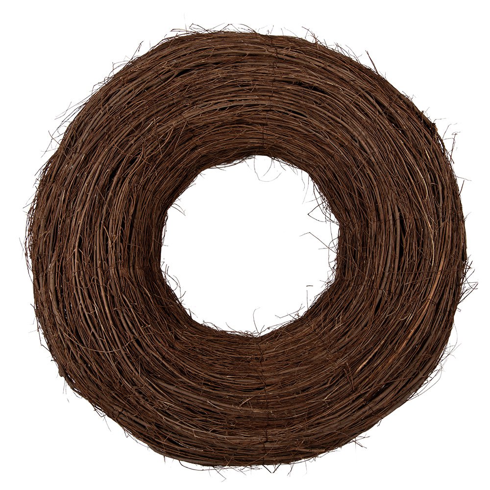 Krans Ø 80x22 cm Bruin Rotan