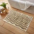 Berlin Superzachte microvezelbadmat 38x58 cm | Antislip, wasbare badkamervloermat