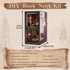 Cutebee, DIY Booknook, Rose Detective Agency, SZ02B, 18x11x23cm