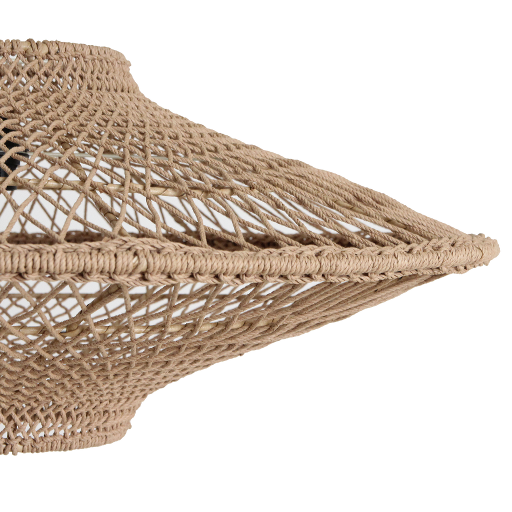 Corda hanglamp naturel large Ø 80x37 cm