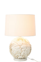 J-Line lamp - schelp - wit - large