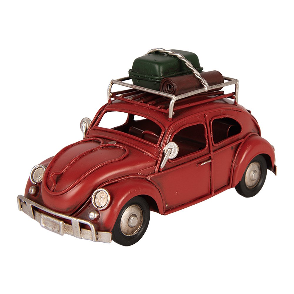 Decoratie Auto Rood Metaal