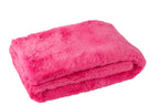 J-Line deken Cutie - polyester - roze