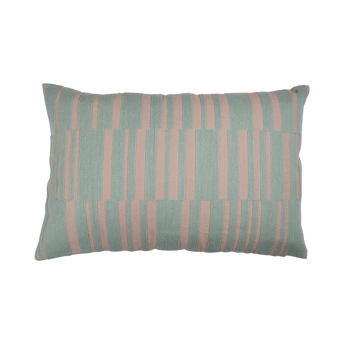 Barro kussen beige groen 40x60cm