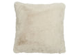 J-Line Cutie Sierkussen – Polyester – 45x45 cm – Lichtgrijs