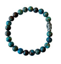 Herenarmband Picasso Jaspis 8 mm met Boeddha kraal