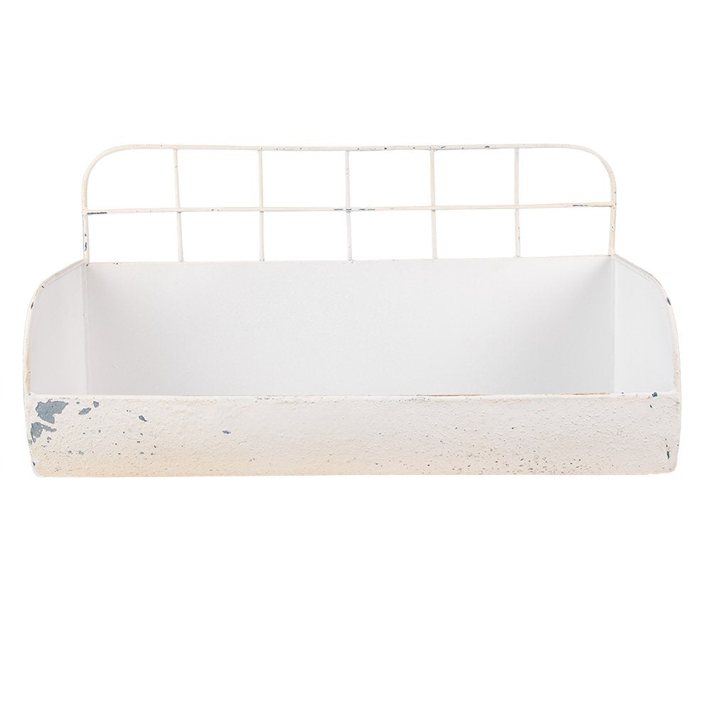 Wandrek 38x14x20 cm Beige IJzer Muurrek