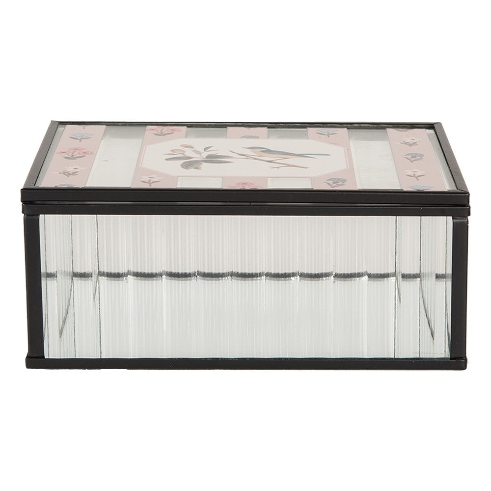 Sieradendoos 15x10x6 cm Transparant Glas
