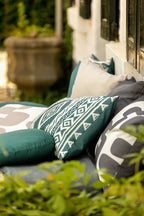 Dutch Decor Sol - Outdoor Cushion Ø40 cm - Waterdicht en UV -resistente - SageBrush Green
