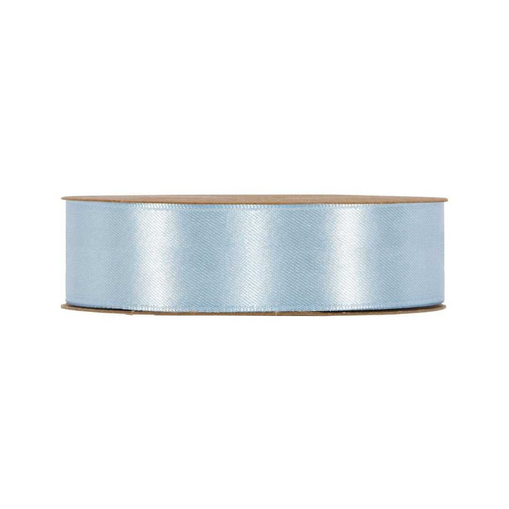 Satijn Lint Licht Blauw – 50m – / Double Satin Classic