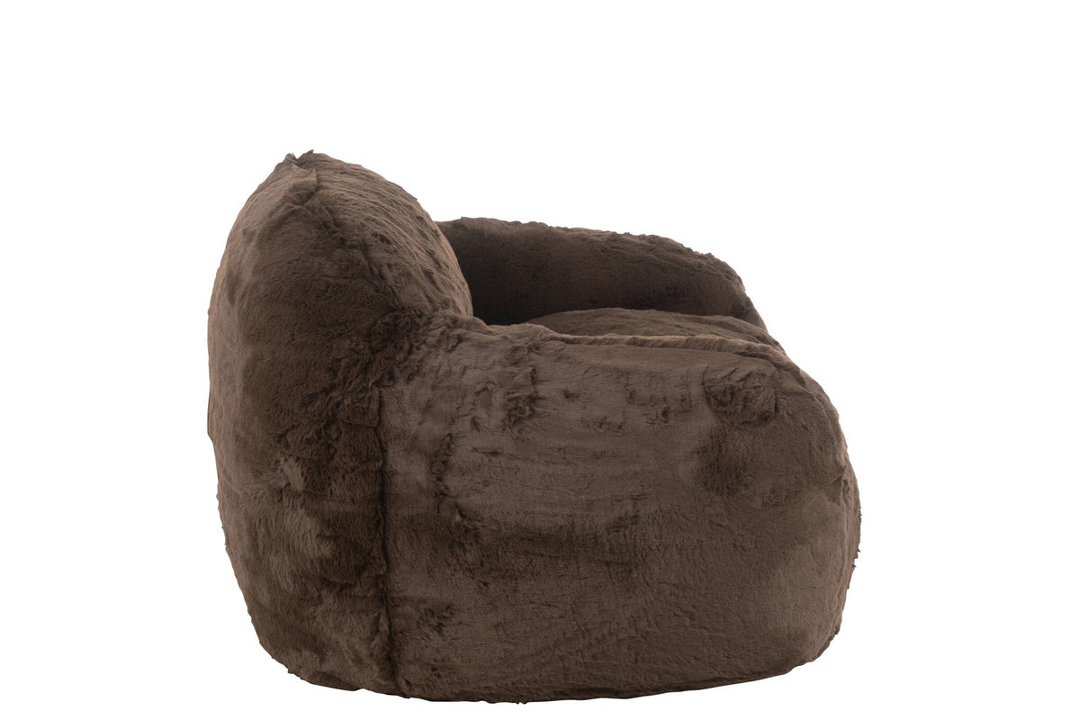 J-Line Bank Cutie Polyester Bruin Klein