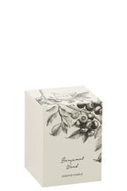 J-Line Geurkaars Bergamot Hout Coco Wax Large -50 Uur