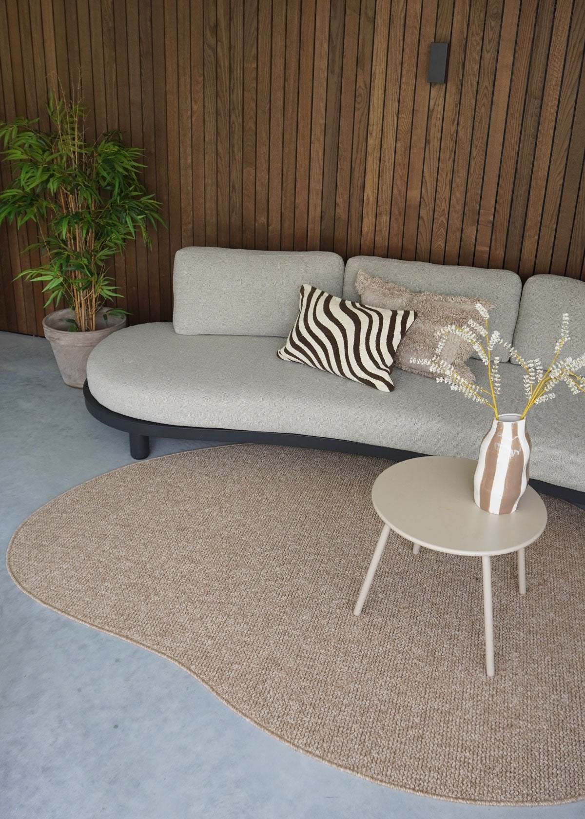 Binnen- en Buitenkleed Sisal Nature - Organisch 200 x 280 cm