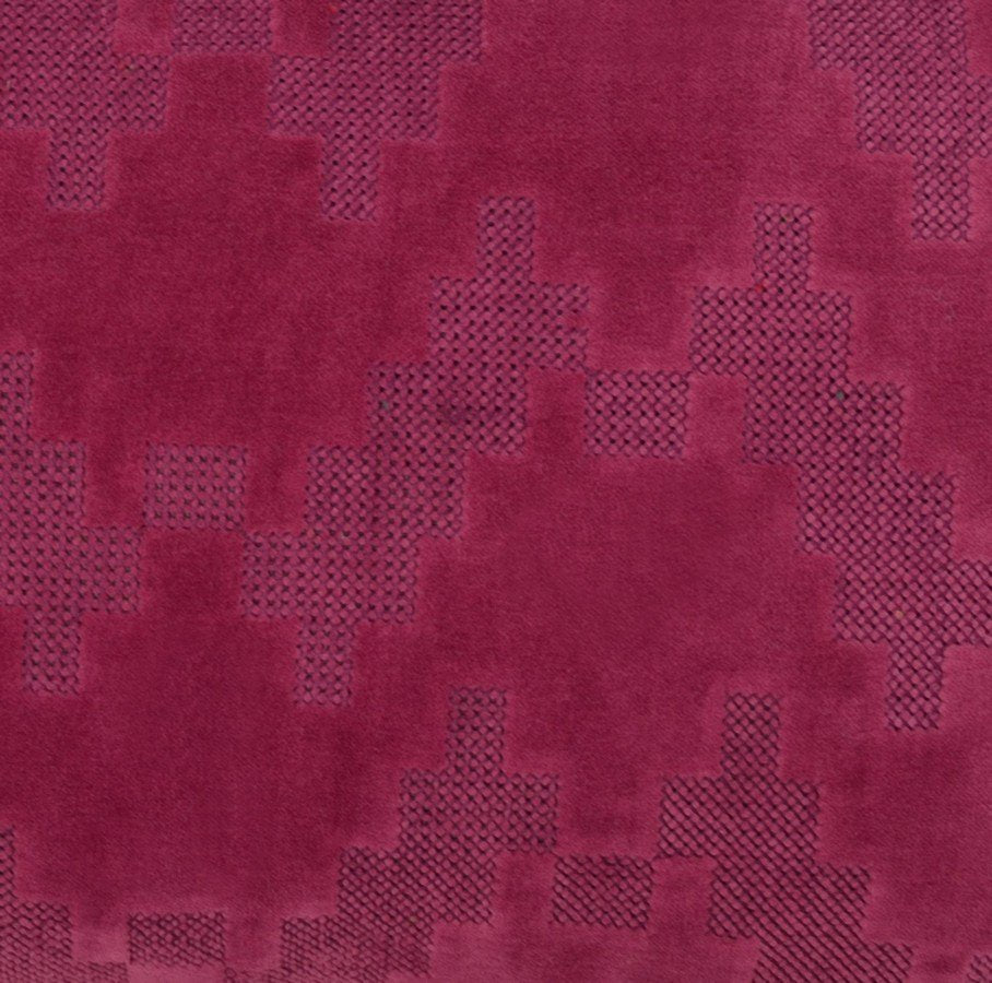 Twisted Brooklyn kussen magenta 30x50cm