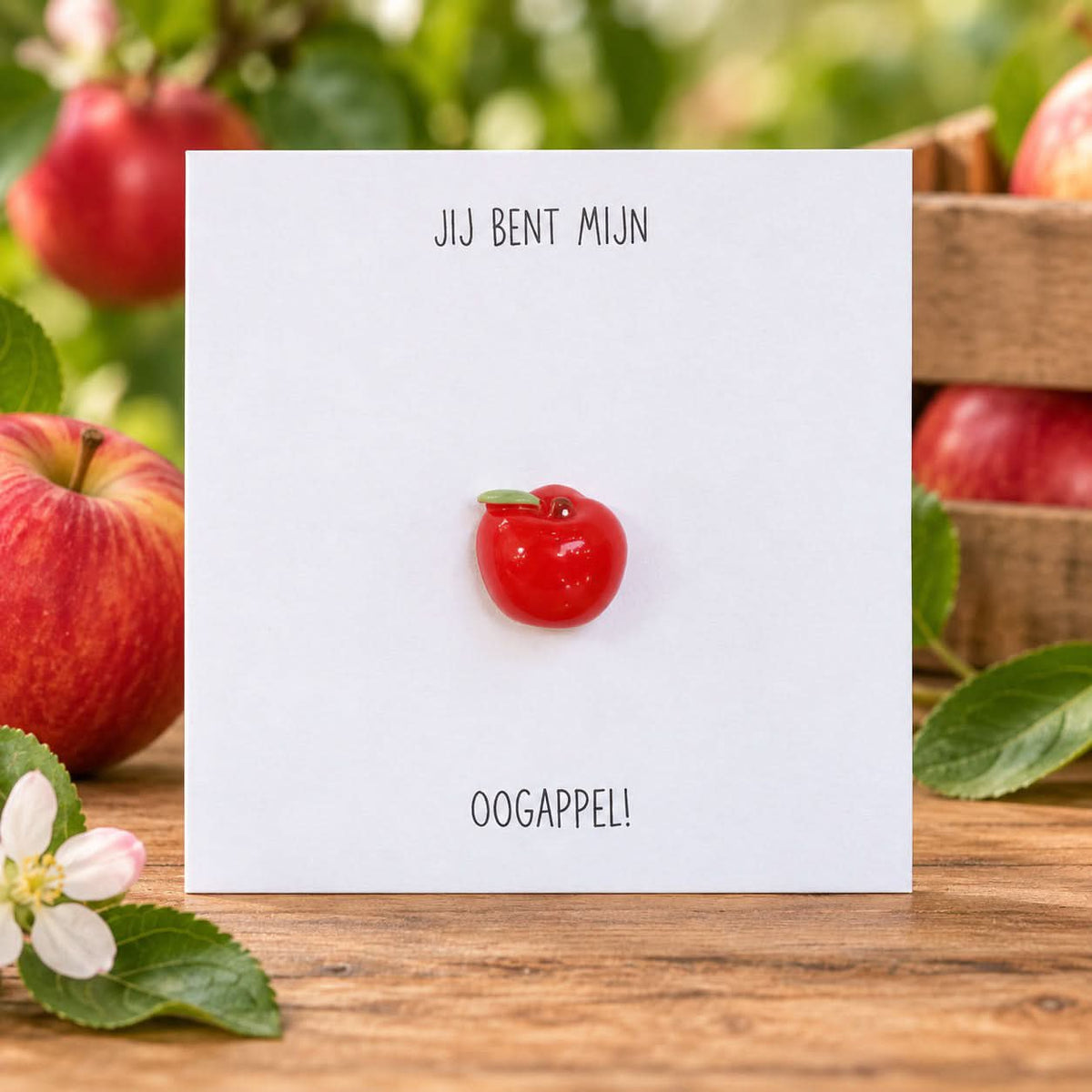 Cadeaukaartje Jij bent mijn oogappel