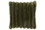 J-Line kussen Large Corduroy - polyester - donkergroen