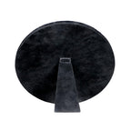 Spiegel rond standaard koe zwart/wit 25cm*
