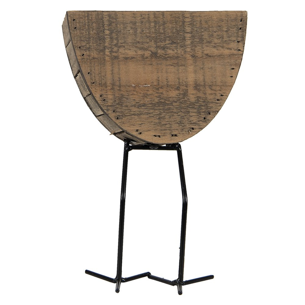 Bloempot 17x13x25 cm Bruin Hout Bloempot Binnen