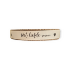 Katoen lint – Met liefde gegeven – 15 mm x 25 meter