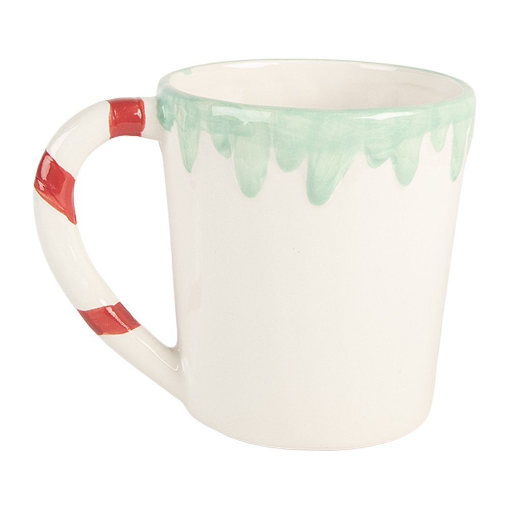 Mok Kerstman 400 ml Wit Keramiek