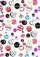 Buttons Zelfklevende Folie Mini rol multi 45cmx2mtr