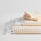 Katoenen wafelbadhanddoek - Lichtgewicht