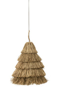 J-Line hangende Lamp 5 Lagen - zeegras - naturel