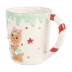 Mok Kerstman 400 ml Wit Keramiek