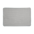 Badmat 78x48x1 cm Blauw Polyester Hart