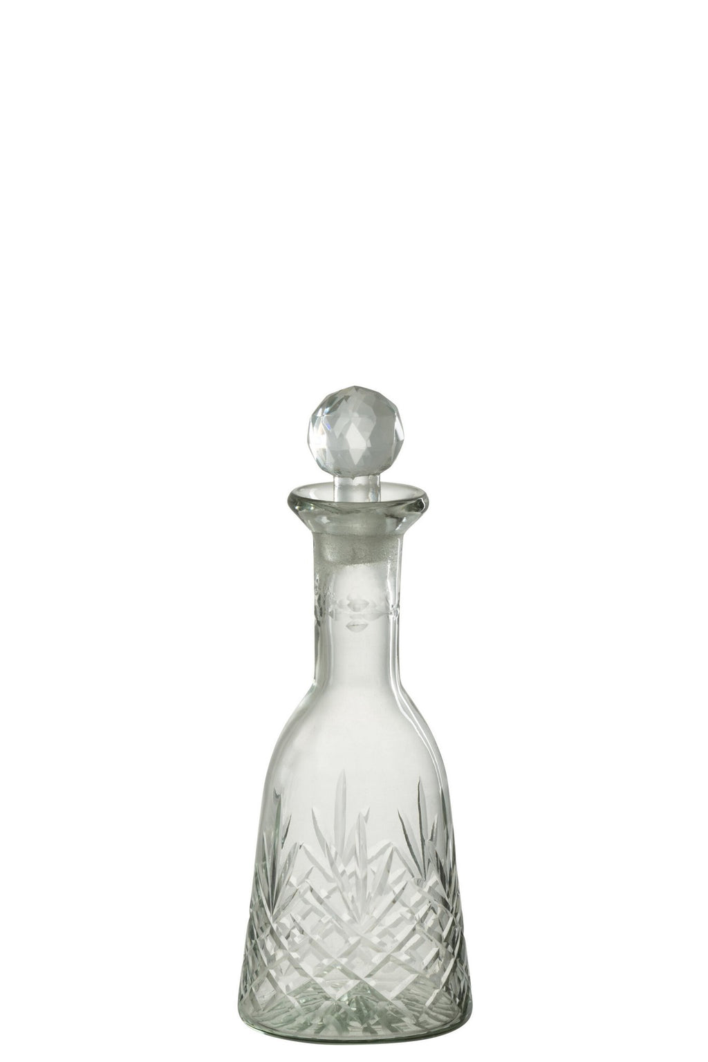 J-Line fles Line - glas - transparant - large