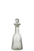 J-Line fles Line - glas - transparant - large