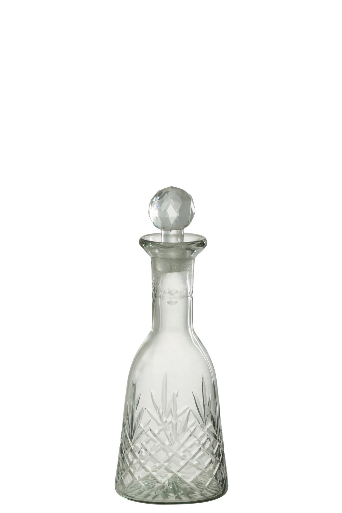 J-Line fles Line - glas - transparant - large