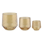 Windlicht Bezamby Geel 14x14cm