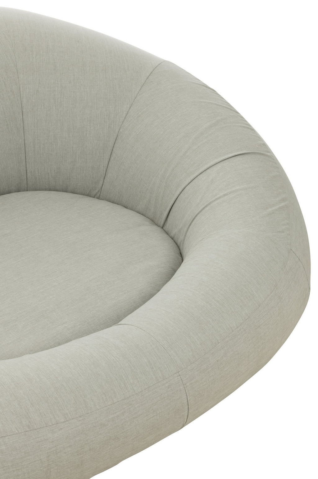 J-Line Matras Donut Polyethyleen Grijs