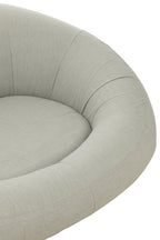 J-Line Matras Donut Polyethyleen Grijs