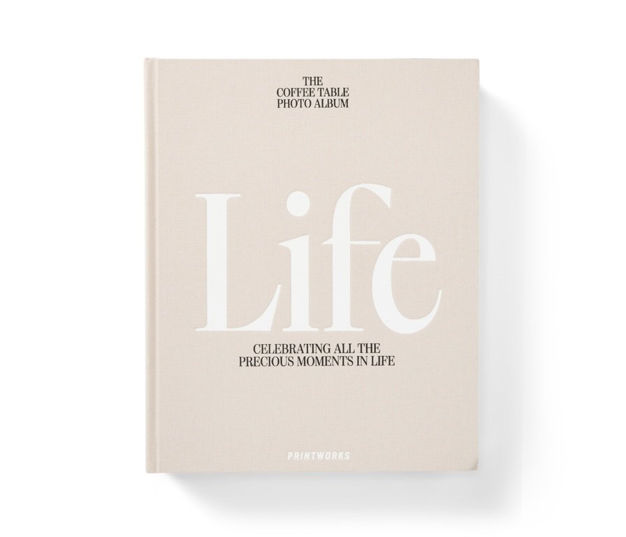 Printworks Fotoalbum - Life - Beige