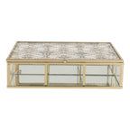 Sieradendoos 20x16x5 cm Transparant Glas