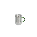Theemok 43cl met filter en deksel groen Liv