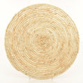 Placemat maistouw rond 38cm naturel