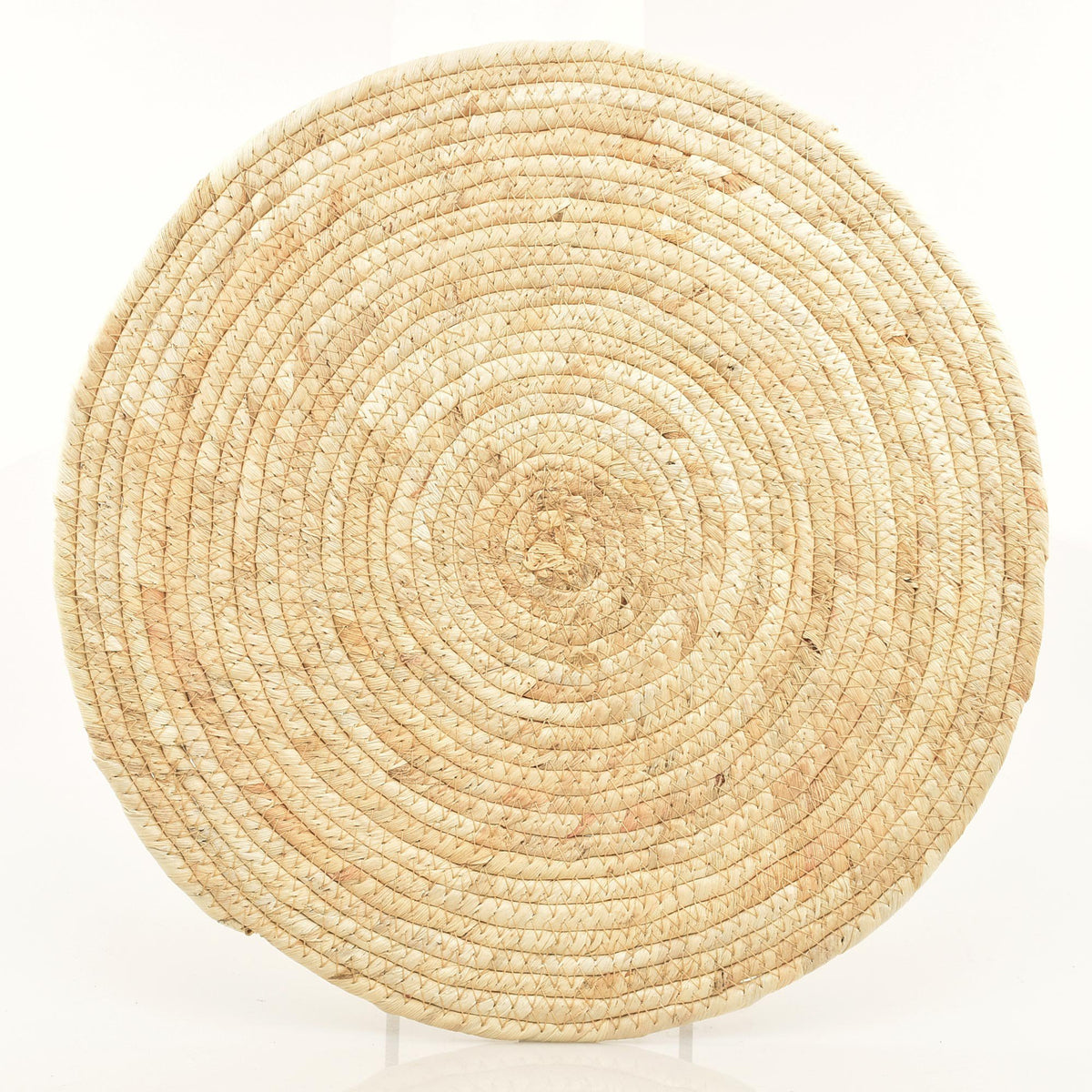 Placemat maistouw rond 38cm naturel