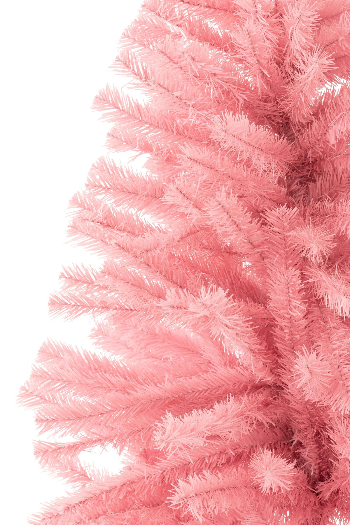 J-Line kerstboom - kunststof - roze - M