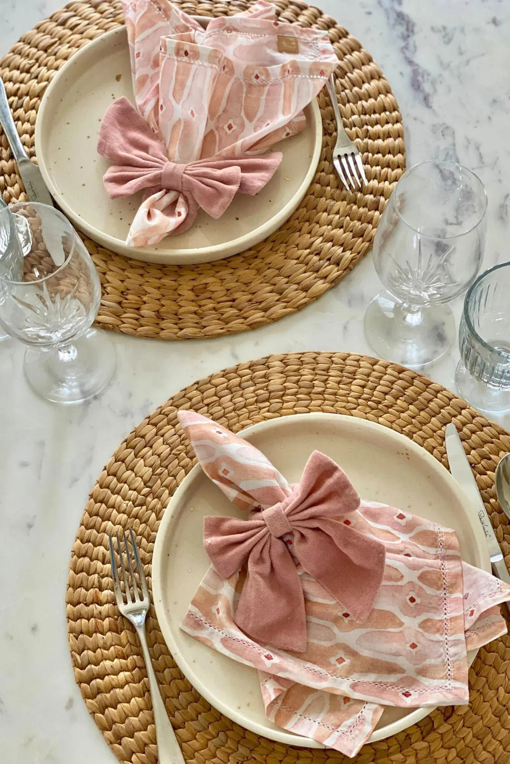 Servetringen | Rose Velvet servetringen-set van 4 van Sanctuary Living