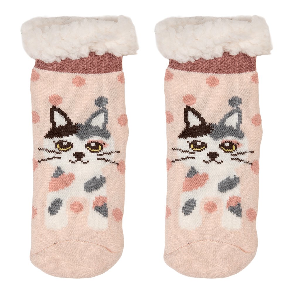 Wintersokken Kind 28-31 Roze Synthetisch