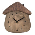 Tafelklok 18x5x19 cm Bruin Hout