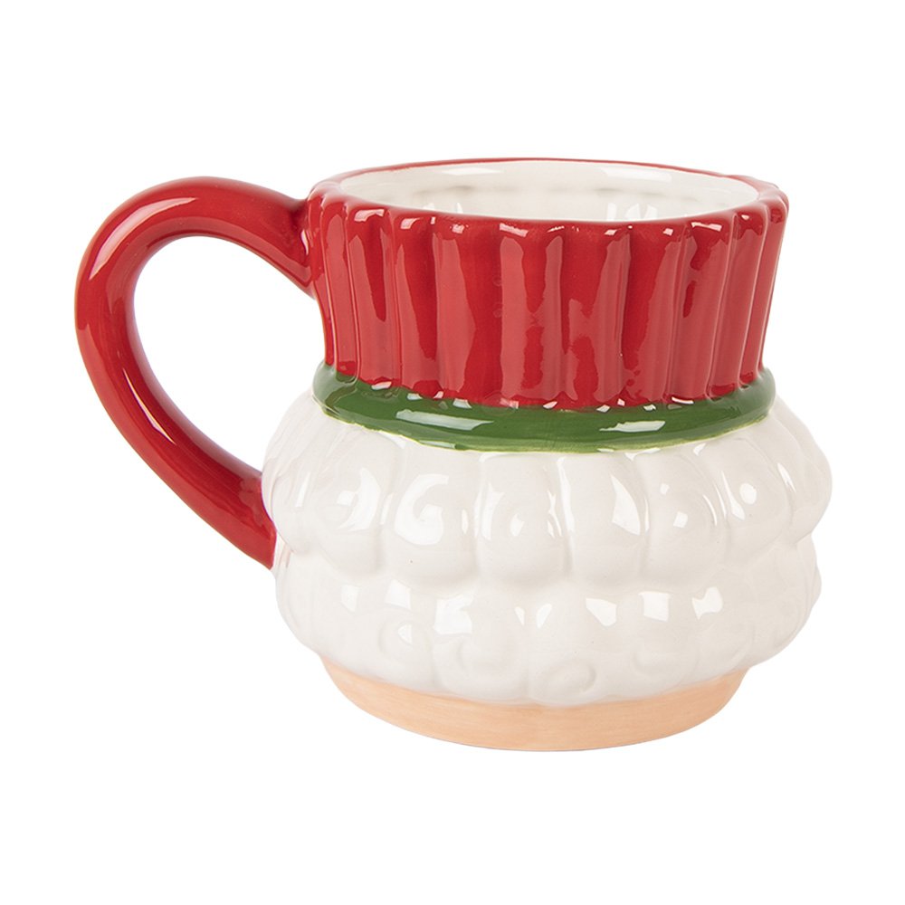Mok Notenkraker 350 ml Rood Keramiek